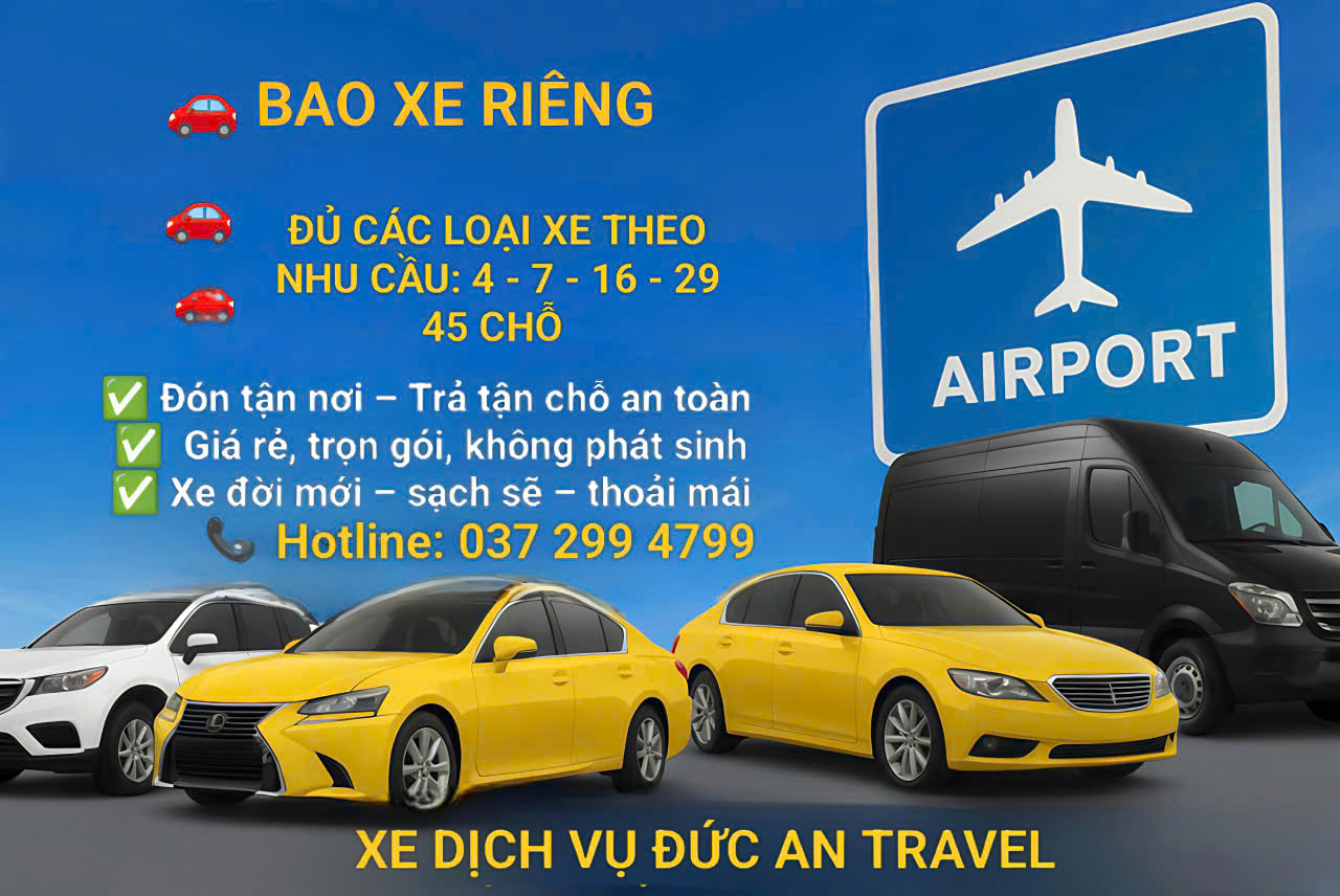 Thuê Xe Đức An Travel